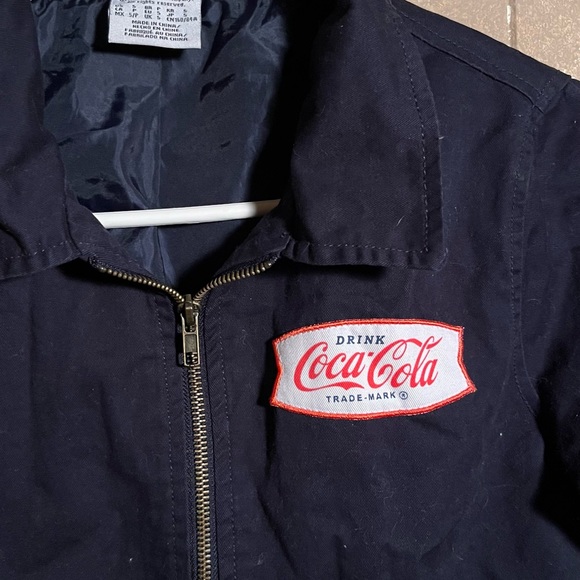Authentic Coca-Cola jacket zip up jacket - Picture 5 of 6